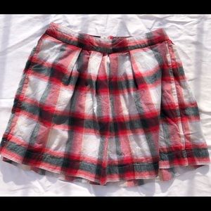 Plaid skirt